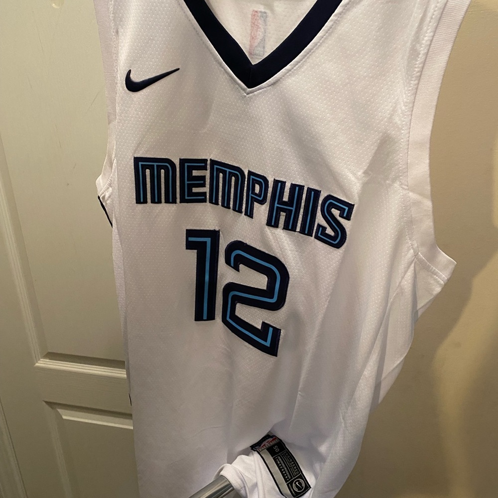 Memphis Grizzlies Ja Morant White Jersey